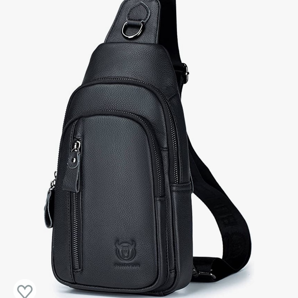NWT Leather Cross body bag